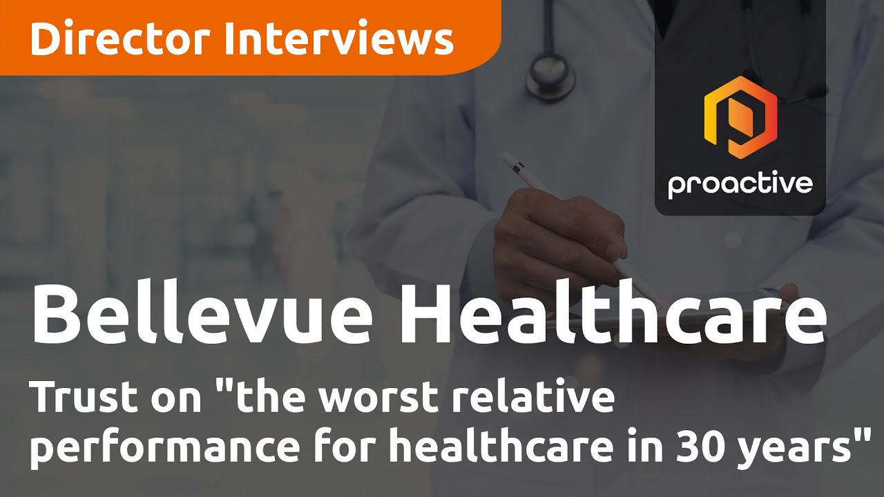 Bellevue Healthcare Trust on "the worst relative performance for healthcare in 30 years"